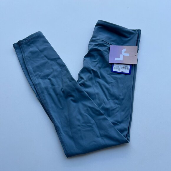 JoyLab Women's High-Rise Wrap Waistband Leggings Blue Size XS - Picture 3 of 8